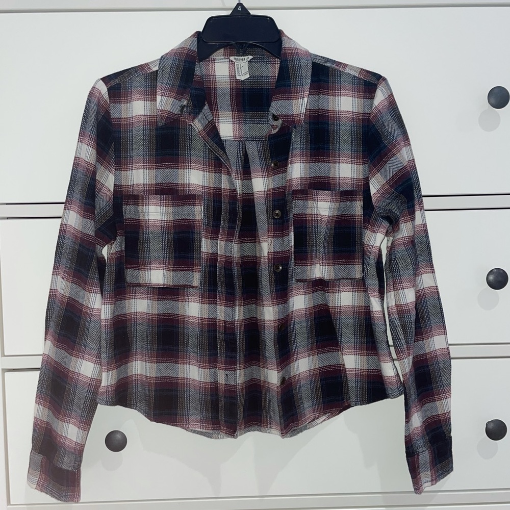 BLUE/PURPLE/WHITE FLANNEL